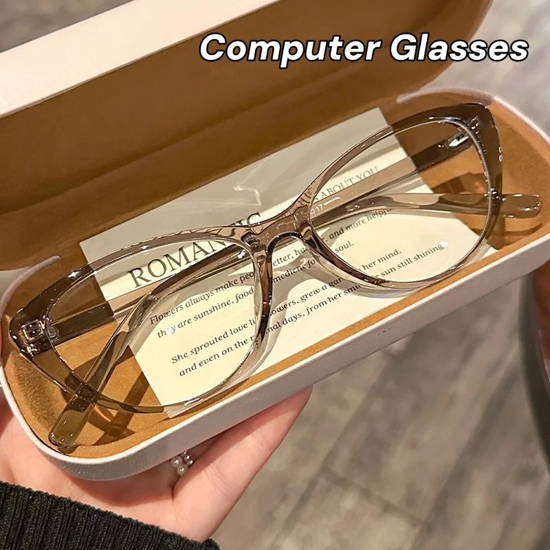 Women Retro Fashion Cat Eye Glasses Men Blue Light Blocking Computer Eyeglasses Optical Spectacle Eye Protection Eyewear Goggles
Women Retro Fashion Cat Eye Glasses Men Blue Light Blocking Computer Eyeglasses Optical Spectacle Eye Protection Eyewear Goggles