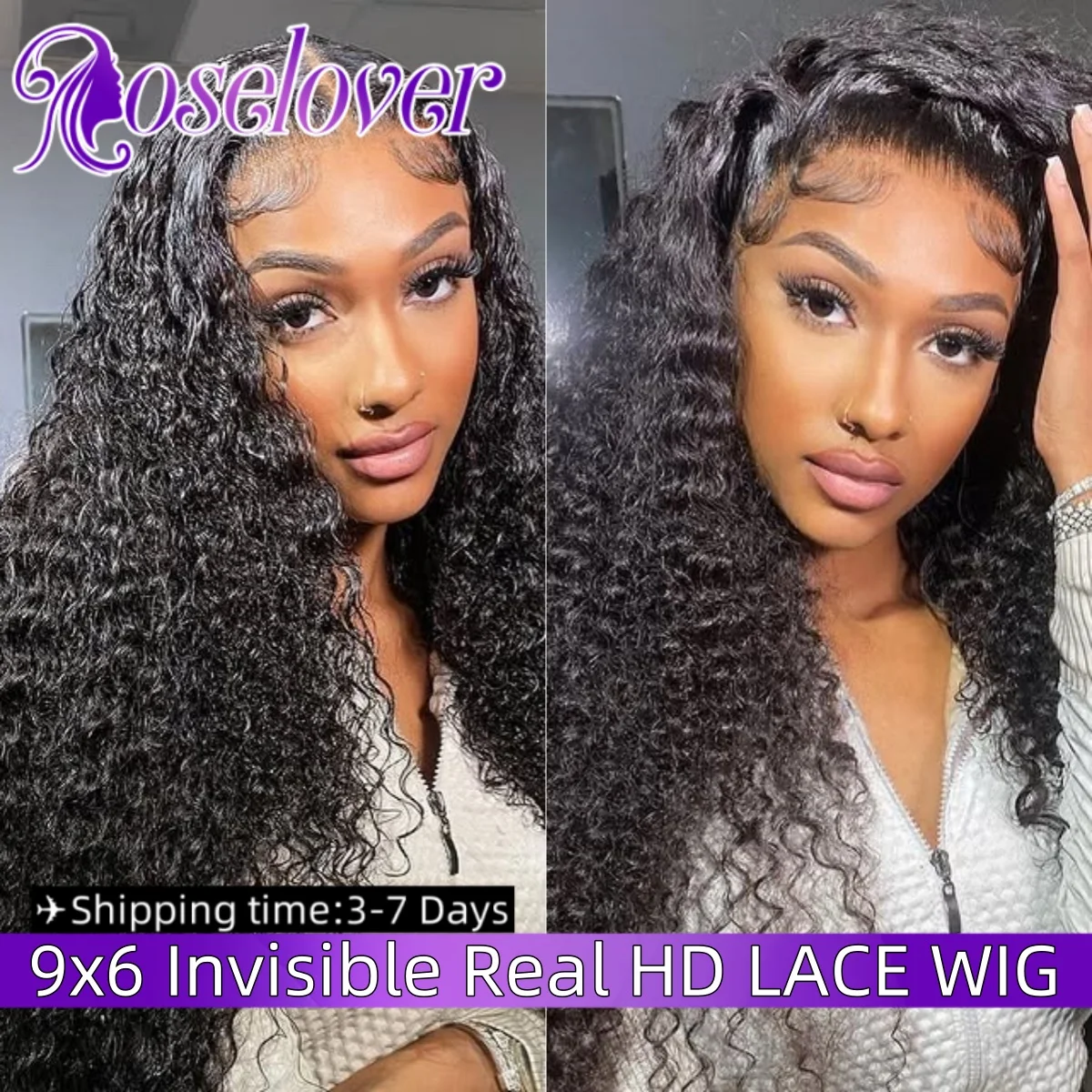ROSELOVER 34Inch 9x6 Invisible Real HD Lace Closure Wig Water Wave Glueless Wear to Go 250% Density Human Hair for Black Woman
ROSELOVER 34Inch 9x6 Invisible Real HD Lace Closure Wig Water Wave Glueless Wear to Go 250% Density Human Hair for Black Woman