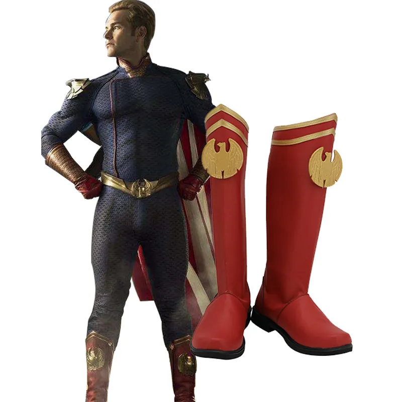 The Homelander Cosplay Costume Shoes Homelander Handmade Faux Leather Boots Halloween Carnival Boots
The Homelander Cosplay Costume Shoes Homelander Handmade Faux Leather Boots Halloween Carnival Boots