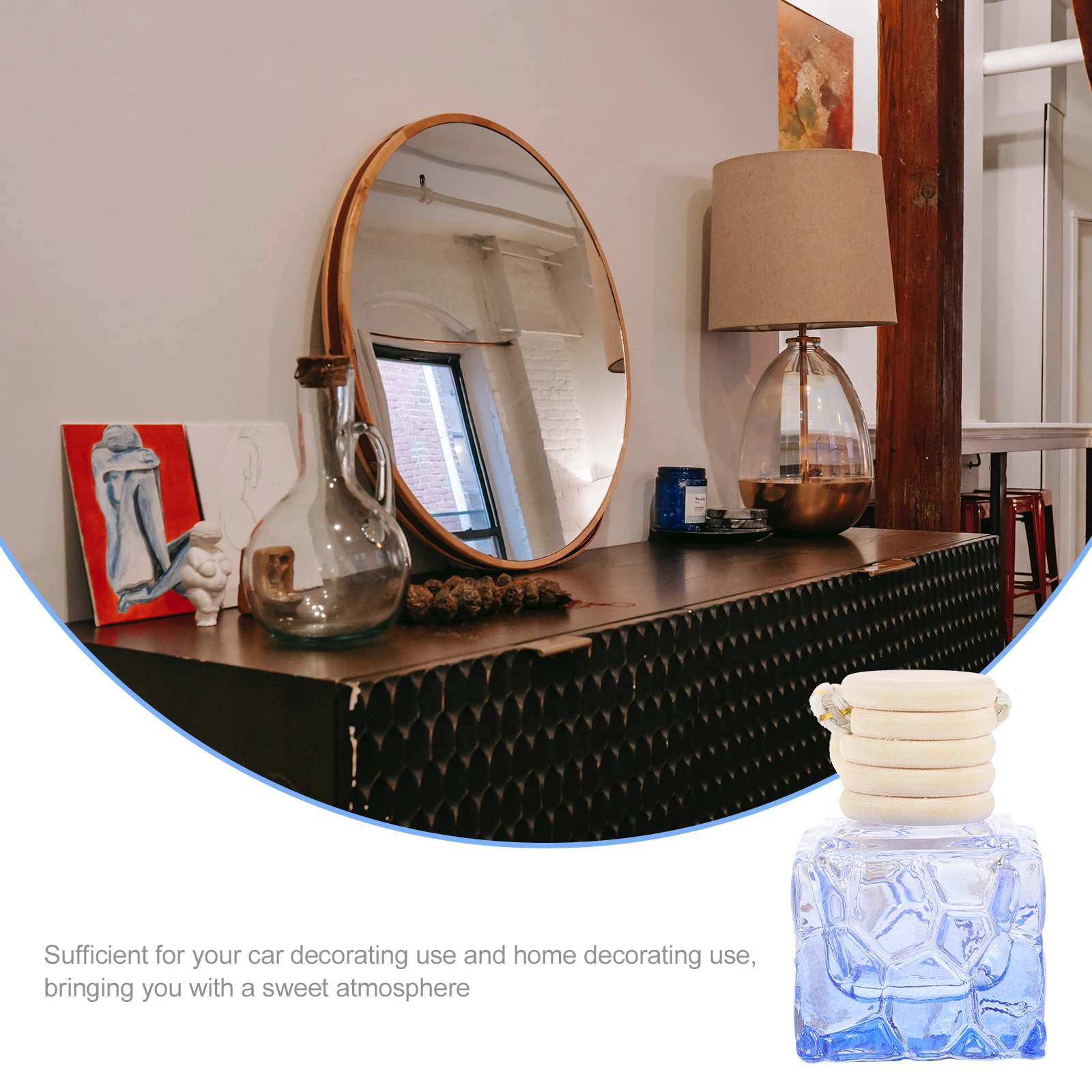 5pcs Car Perfume Bottle Pendant Mini Hanging Aromatherapy Bottle For Car Air Freshener Home Office Wardrobe Toilet Decor
5pcs Car Perfume Bottle Pendant Mini Hanging Aromatherapy Bottle For Car Air Freshener Home Office Wardrobe Toilet Decor