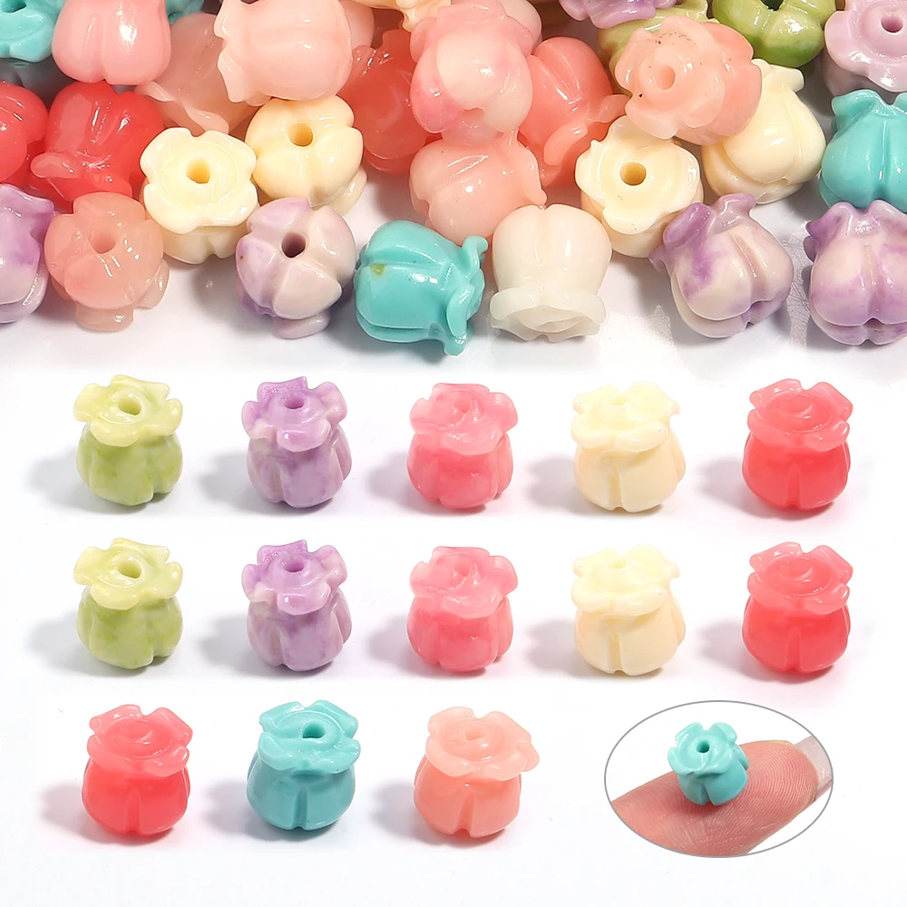 30Pcs Imitation Coral Flower Beads Lily of the Valley Shaped Spacers Beads for DIY Jewelry Making Hair Earring Bracelet Findings
30Pcs Imitation Coral Flower Beads Lily of the Valley Shaped Spacers Beads for DIY Jewelry Making Hair Earring Bracelet Findings