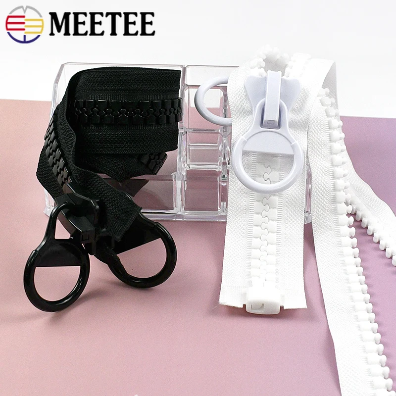 2Pcs 20# Extra Large Resin Zipper 60-300cm Open-End Double Ring Slider Down Coat Tent Jacket Oversized Repair Sewing Hardware
2Pcs 20# Extra Large Resin Zipper 60-300cm Open-End Double Ring Slider Down Coat Tent Jacket Oversized Repair Sewing Hardware