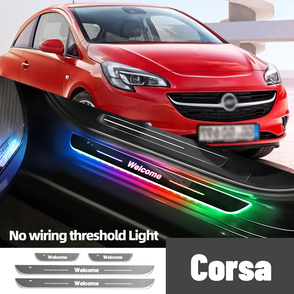 For Opel Corsa C D E F 2000-2023 2013 2014 2019 Car Door Sill Light Customized Logo LED Welcome Threshold Pedal Lamp Accessories
For Opel Corsa C D E F 2000-2023 2013 2014 2019 Car Door Sill Light Customized Logo LED Welcome Threshold Pedal Lamp Accessories