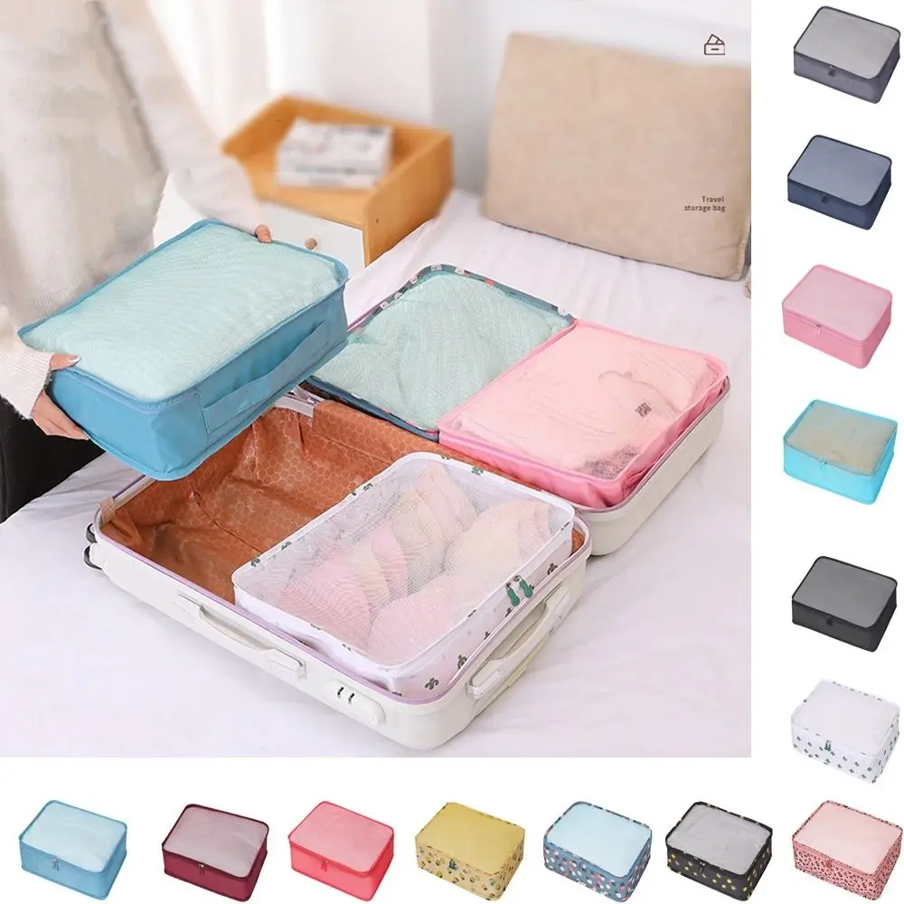 Oxford Cloth Travel Clothing Storage Bag Large Capacity Cube System Travel Suitcase Organizer Dustproof Waterproof
Oxford Cloth Travel Clothing Storage Bag Large Capacity Cube System Travel Suitcase Organizer Dustproof Waterproof