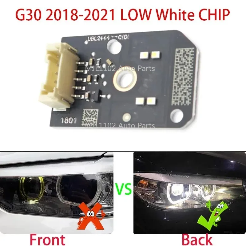 New Headlights DRL White Light Chip Ballast Chip Circuit Board Light Source Board Chip LOW Car For BMW 5 Series G30 2018-2021
New Headlights DRL White Light Chip Ballast Chip Circuit Board Light Source Board Chip LOW Car For BMW 5 Series G30 2018-2021