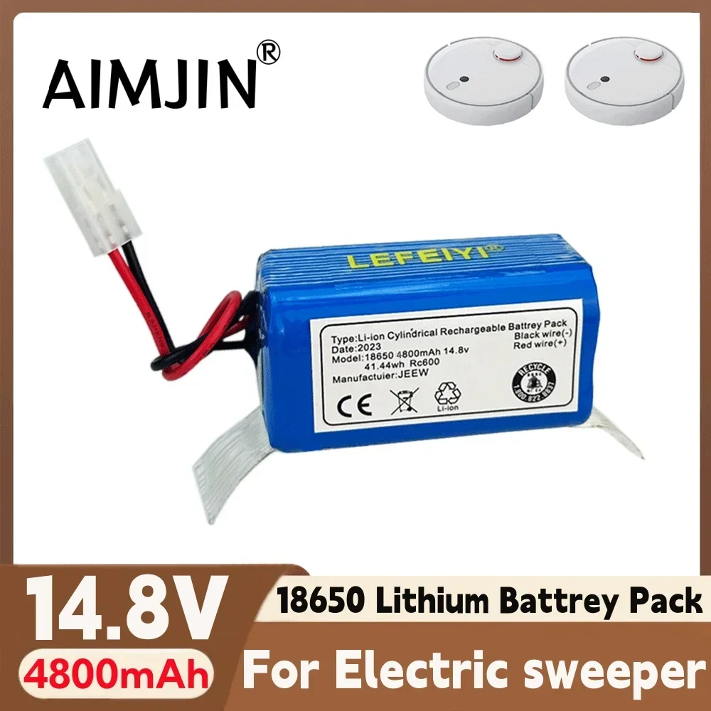 14.8V 4800mAh Li-ion Da Tian Gong battery plug Battery For Rowenta Tefal Explorer Serie 20 40 60 Robot Vacuum Cleaner Battery
14.8V 4800mAh Li-ion Da Tian Gong battery plug Battery For Rowenta Tefal Explorer Serie 20 40 60 Robot Vacuum Cleaner Battery
