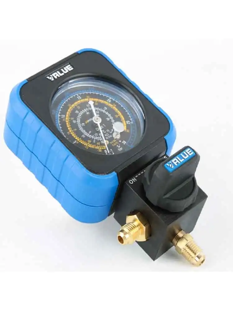 Value VRM1-B-0403 R22 R410 High-precision Anti-collision Refrigerant Gauge Fluorine Table Air Conditioning Gauge
Value VRM1-B-0403 R22 R410 High-precision Anti-collision Refrigerant Gauge Fluorine Table Air Conditioning Gauge