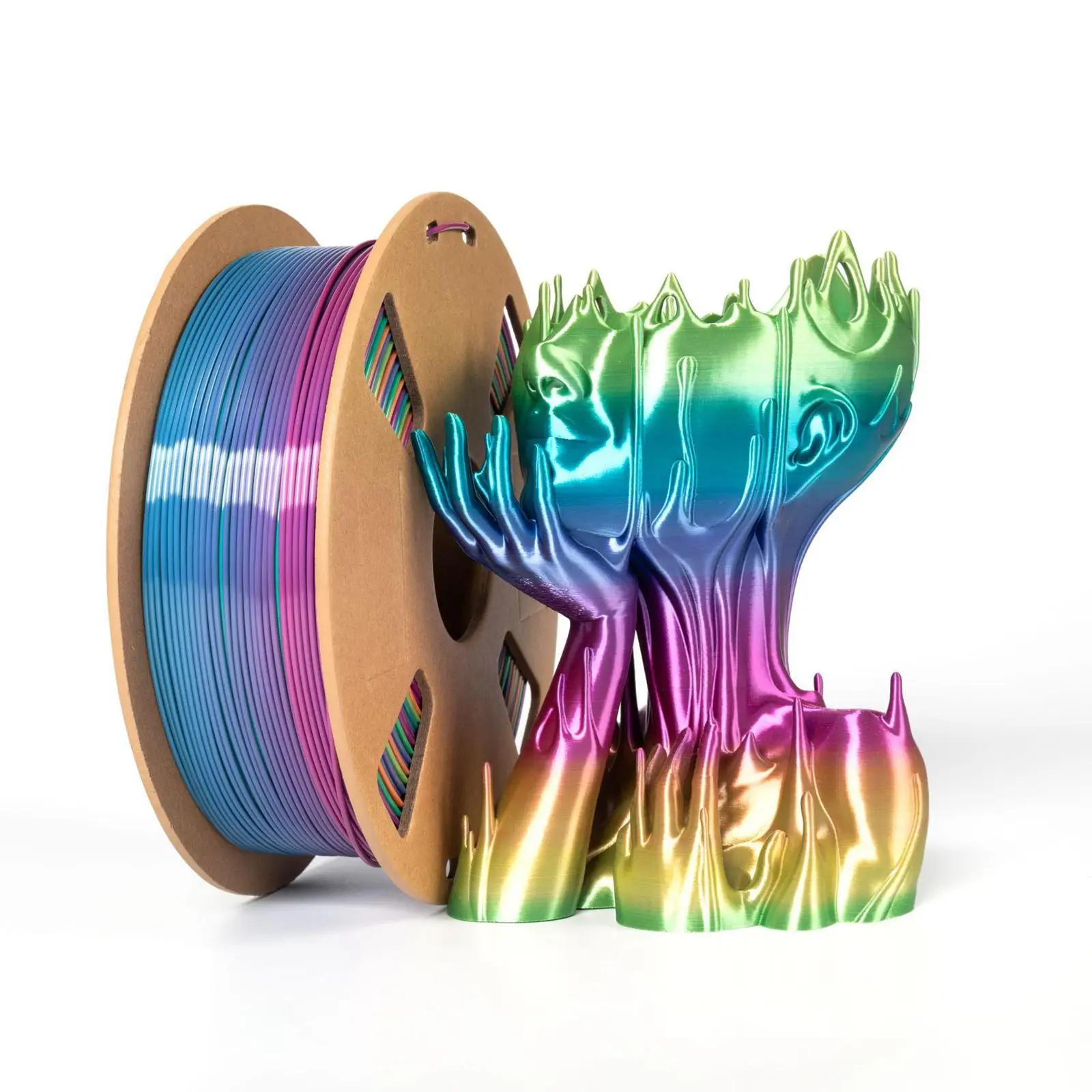1.75 mm Pla Filament Good Shaping High Temperature Resistant Multicolor 1kg Spool Accessory High Performance 3D Printer Filament
1.75 mm Pla Filament Good Shaping High Temperature Resistant Multicolor 1kg Spool Accessory High Performance 3D Printer Filament