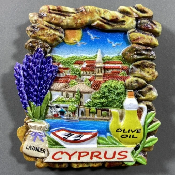 Mediterranean Cyprus Fridge Magnets Tourist Souvenir Refrigerator Stickers Commemorative Home Decoration
Mediterranean Cyprus Fridge Magnets Tourist Souvenir Refrigerator Stickers Commemorative Home Decoration