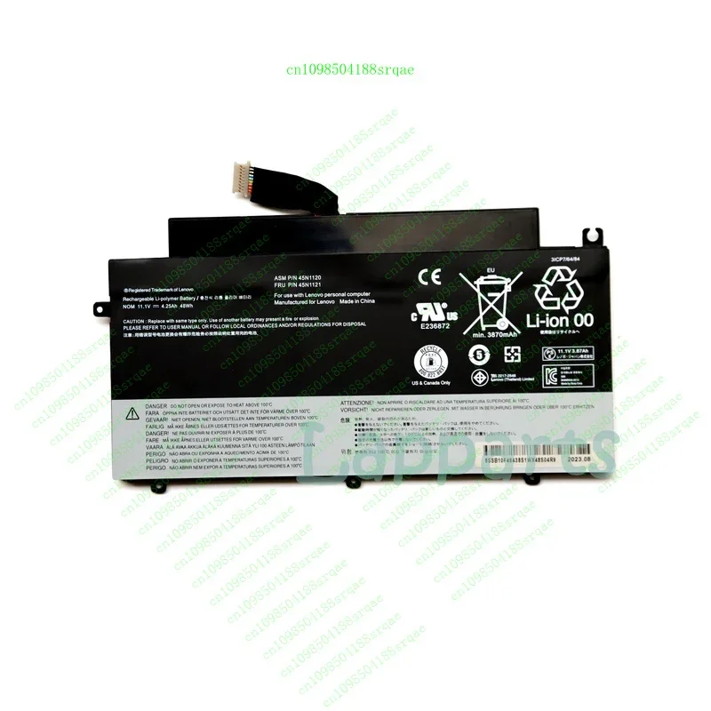 Новый оригинальный аккумулятор 45N1120 45N1122 45N1121 45N1123 для Lenovo ThinkPad T431s "% тест"
Новый оригинальный аккумулятор 45N1120 45N1122 45N1121 45N1123 для Lenovo ThinkPad T431s "% тест"