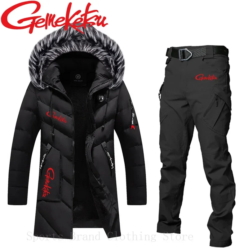 Men's Medium to Long Velvet Down Jacket Outdoor Windproof Warm Fishing Suit Thick Mountaineering Suit Winter Fashionable Jacket
Men's Medium to Long Velvet Down Jacket Outdoor Windproof Warm Fishing Suit Thick Mountaineering Suit Winter Fashionable Jacket