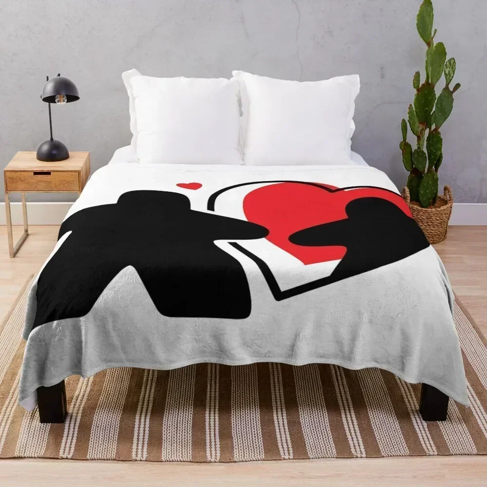 Meeple Couple in Love - Perfect for the Board Game Couple Throw Blanket Cozy Napping Blanket Gift for Mom Dad
Meeple Couple in Love - Perfect for the Board Game Couple Throw Blanket Cozy Napping Blanket Gift for Mom Dad