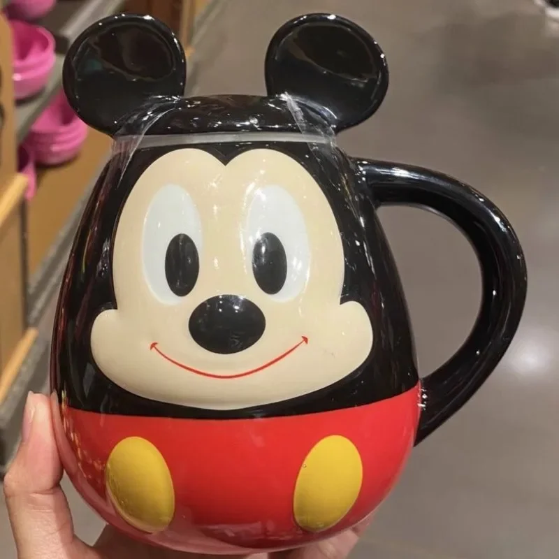 Мультипликационный узор Disney, милая чашка для воды с Микки-Маусом, керамическая чашка, кофейная чашка, трехмерная супер фотография с крышкой
Мультипликационный узор Disney, милая чашка для воды с Микки-Маусом, керамическая чашка, кофейная чашка, трехмерная супер фотография с крышкой