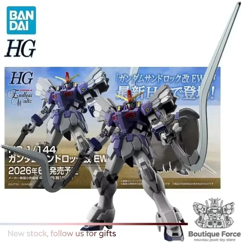 BANDAI Gundam Sandrock Custom HG 1/144 XXXG-01SR2 Anime Action Figure Assembly Kit Collectible Toy Model Building Set
BANDAI Gundam Sandrock Custom HG 1/144 XXXG-01SR2 Anime Action Figure Assembly Kit Collectible Toy Model Building Set