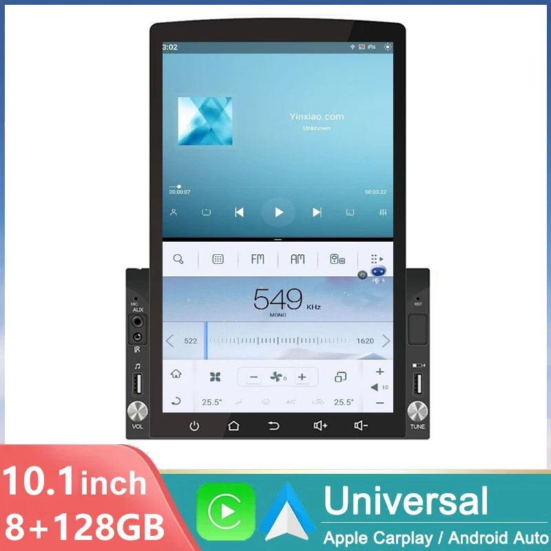 8-ядерный 10-дюймовый вертикальный экран 2 Din Android 14.0 Автомобильный радиоприемник Мультимедиа 2din Авторадио Стерео Беспроводная накладка GPS-навигация DVD
8-ядерный 10-дюймовый вертикальный экран 2 Din Android 14.0 Автомобильный радиоприемник Мультимедиа 2din Авторадио Стерео Беспроводная накладка GPS-навигация DVD