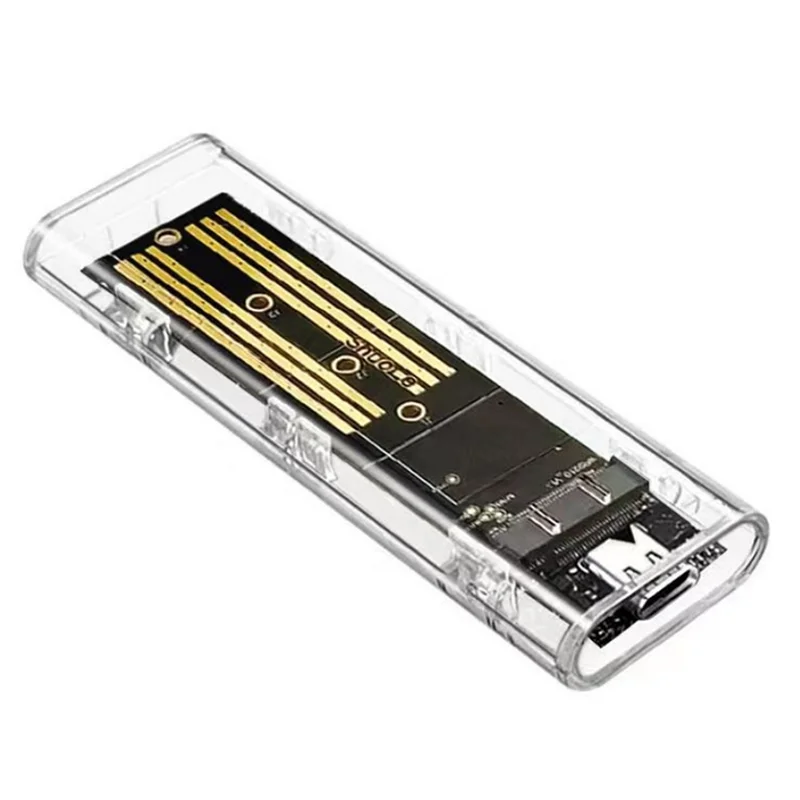 Корпус SSD M.2 Nvme USB 3.2 Gen 2 10 Гбит/с Прозрачный корпус внешнего привода для ноутбука ПК
Корпус SSD M.2 Nvme USB 3.2 Gen 2 10 Гбит/с Прозрачный корпус внешнего привода для ноутбука ПК