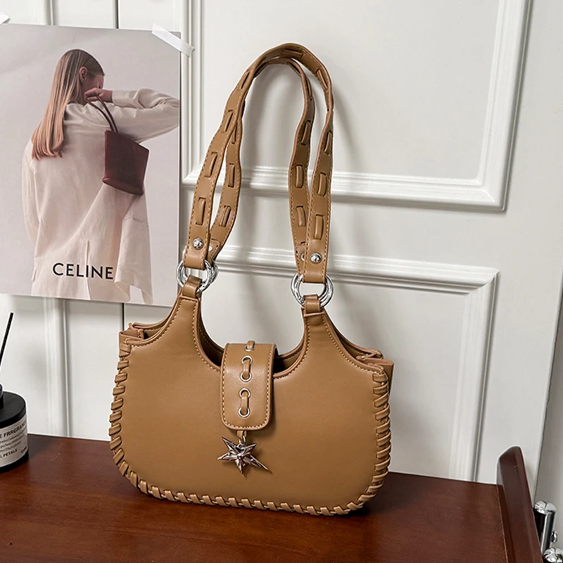 khaki Shoulder Bag For Women Black Handbag Underarm Purse Designer Small Saddle Crossbody Bag High Quality Pu Leather Lady Bag
khaki Shoulder Bag For Women Black Handbag Underarm Purse Designer Small Saddle Crossbody Bag High Quality Pu Leather Lady Bag