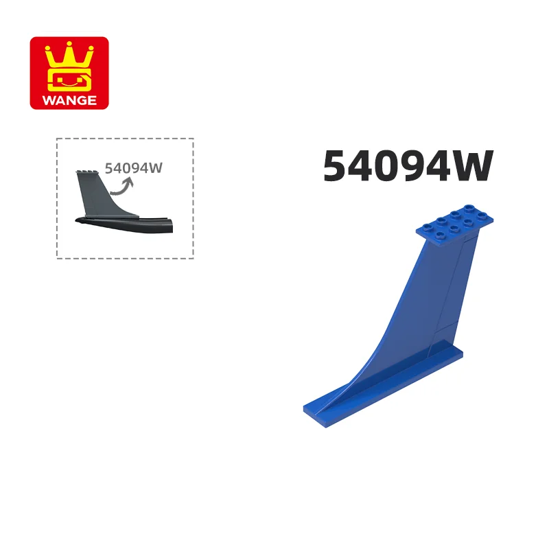 Wange 54094W 100g/9PCS 1 X 9 Size Aircraft Tail Block Moc Accessories Compatible with Brick DIY Children's Toy Assembly Parts
Wange 54094W 100g/9PCS 1 X 9 Size Aircraft Tail Block Moc Accessories Compatible with Brick DIY Children's Toy Assembly Parts
