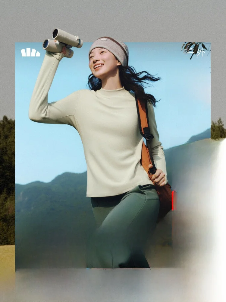 Banana Le Fce Lined f High Ne Women's Base irt Autumn New Sle Warm Skin-friendly Inner Wear Long Sve T-irt
Banana Le Fce Lined f High Ne Women's Base irt Autumn New Sle Warm Skin-friendly Inner Wear Long Sve T-irt