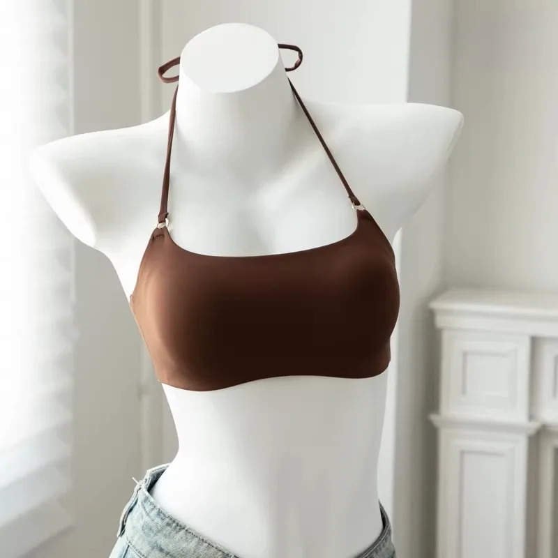 French Style Halter Beauty Back Bralette Women Seamless Soft Wireless Push Up Anti-Sagging Anti-Exposure Daily Dating Casual XL
French Style Halter Beauty Back Bralette Women Seamless Soft Wireless Push Up Anti-Sagging Anti-Exposure Daily Dating Casual XL