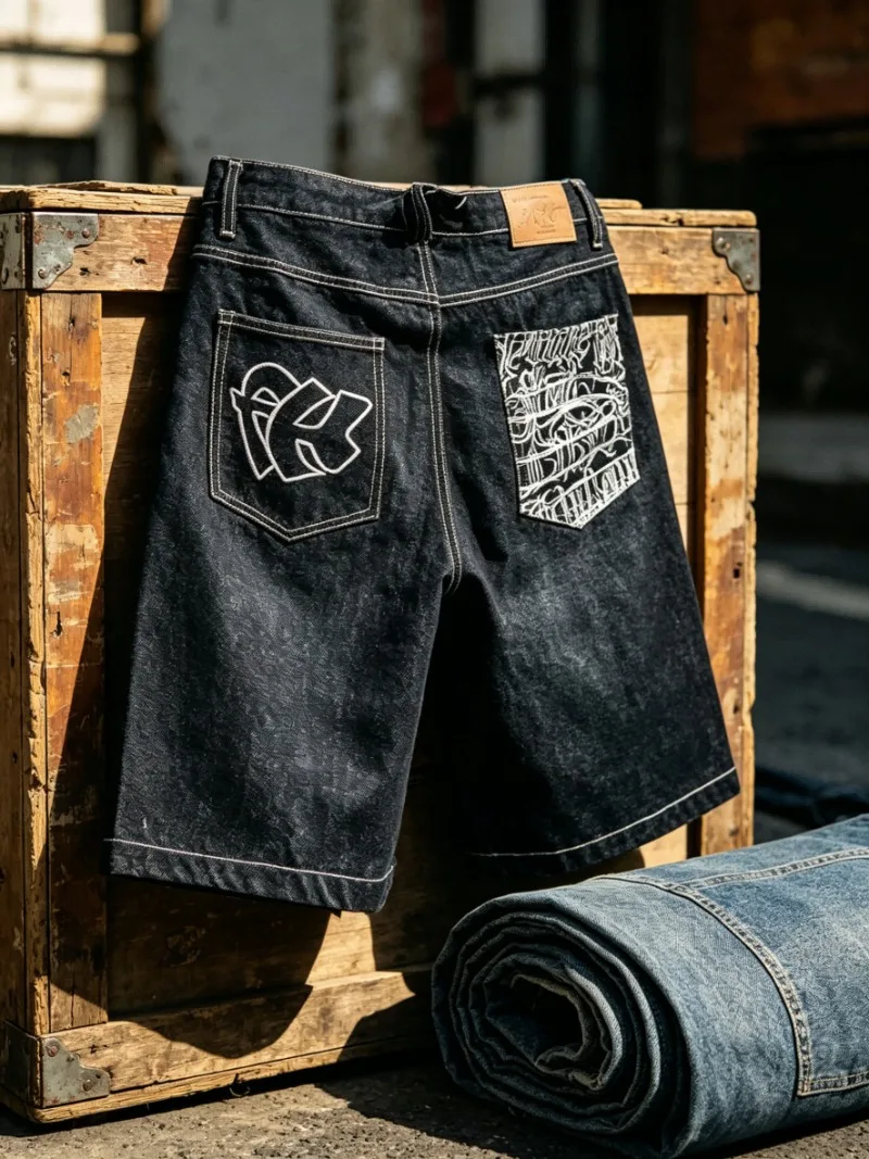 Шорты Y2k American High Street Contrast Stitch Graffiti Print Pocket Denim Shorts Wide Leg Loose Casual Streetwear Pants Unisex
Шорты Y2k American High Street Contrast Stitch Graffiti Print Pocket Denim Shorts Wide Leg Loose Casual Streetwear Pants Unisex
