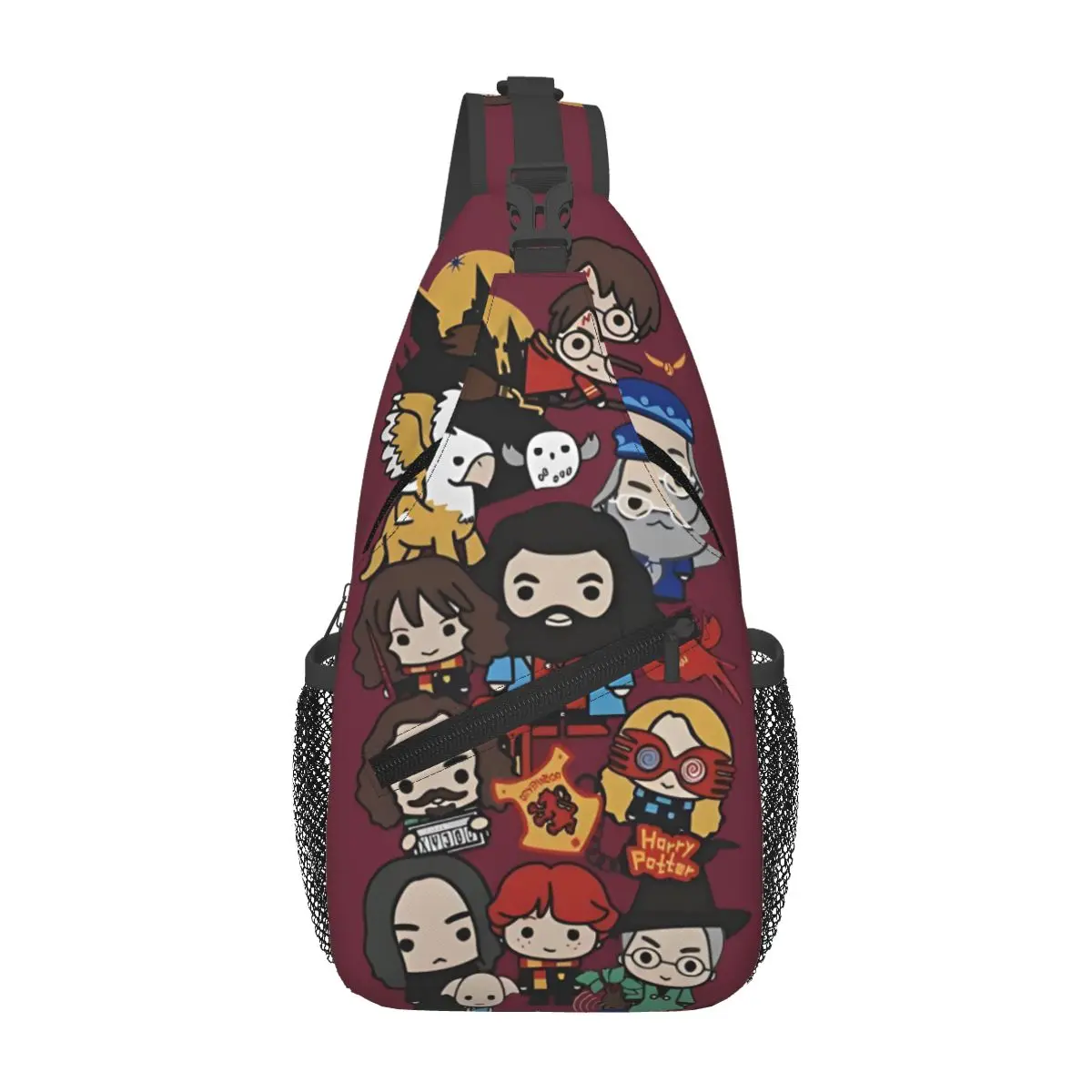 Custom H-Harried Shoulder Backpack Men Women Fashion Shoulder Chest Bags for For Traveling Hiking Magic School Sling Bag
Custom H-Harried Shoulder Backpack Men Women Fashion Shoulder Chest Bags for For Traveling Hiking Magic School Sling Bag