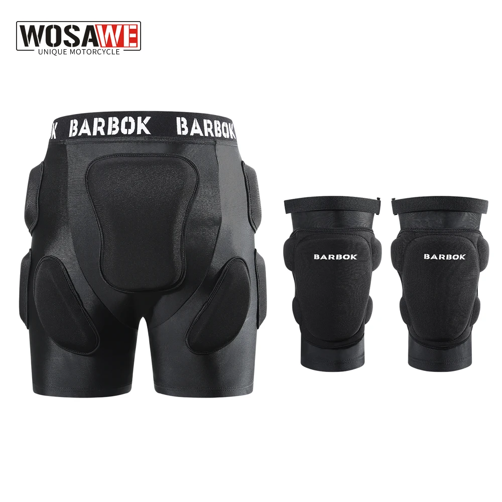 BARBOK Unisex Sports Hip Butt Protection Padded Shorts Motorcycle Gear Protective Knee Pads For Skiing Skating Riding Snowboard
BARBOK Unisex Sports Hip Butt Protection Padded Shorts Motorcycle Gear Protective Knee Pads For Skiing Skating Riding Snowboard