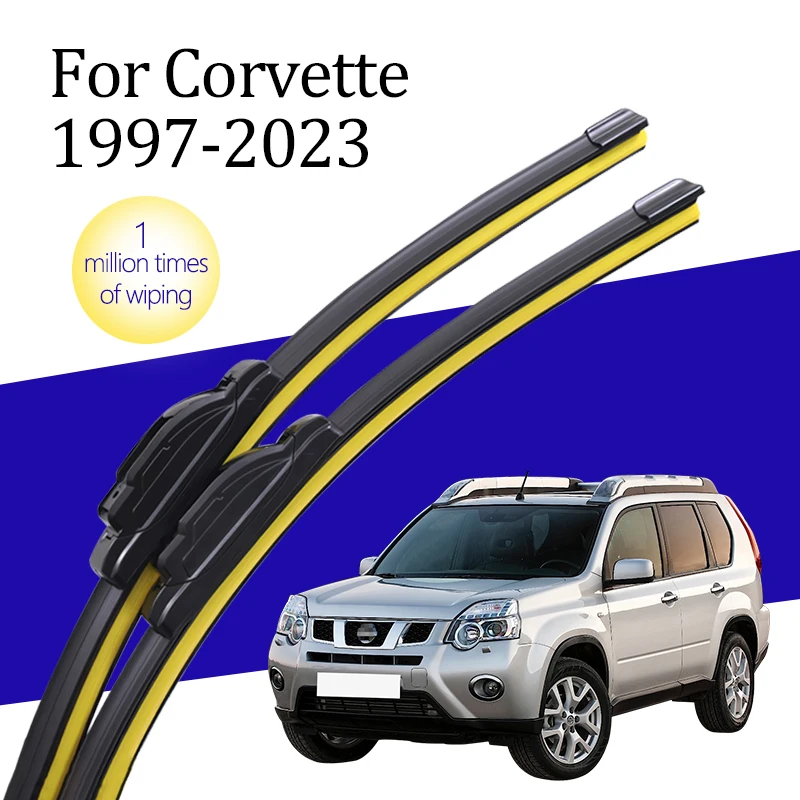 Wiper Blade J/U Hook Type Black HD Silent Car Front Windshield Wiper Blade for Chevrolet Corvette C5 C6 C7 C8 1997-2023
Wiper Blade J/U Hook Type Black HD Silent Car Front Windshield Wiper Blade for Chevrolet Corvette C5 C6 C7 C8 1997-2023