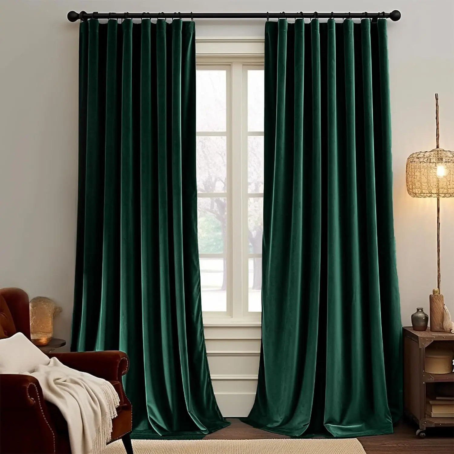2pcs Light Filtering Velvet Curtains-Solid Color Golden Curtains, Thermal Insulated Luxury Drapes for Bedroom Room Darkening Window Treatments Clip Rings Or Rod Pockets for Living Room Bedroom Office Home Decor
2pcs Light Filtering Velvet Curtains-Solid Color Golden Curtains, Thermal Insulated Luxury Drapes for Bedroom Room Darkening Window Treatments Clip Rings Or Rod Pockets for Living Room Bedroom Office Home Decor
