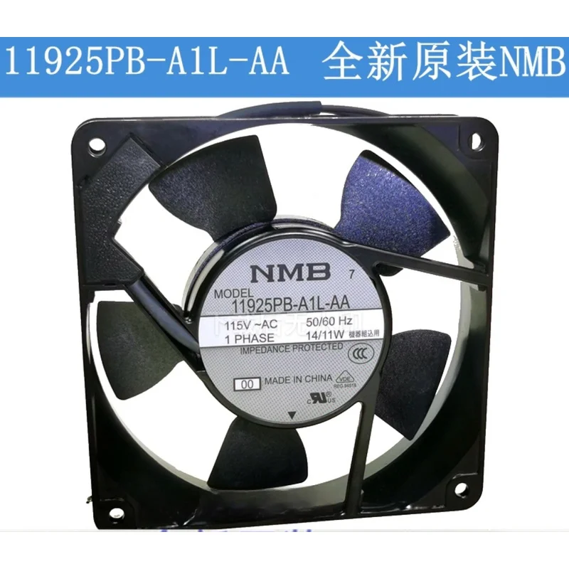 H FOR NMB 11925PB-A1L-AA AC115V 14/11W Cooling Fan
H FOR NMB 11925PB-A1L-AA AC115V 14/11W Cooling Fan