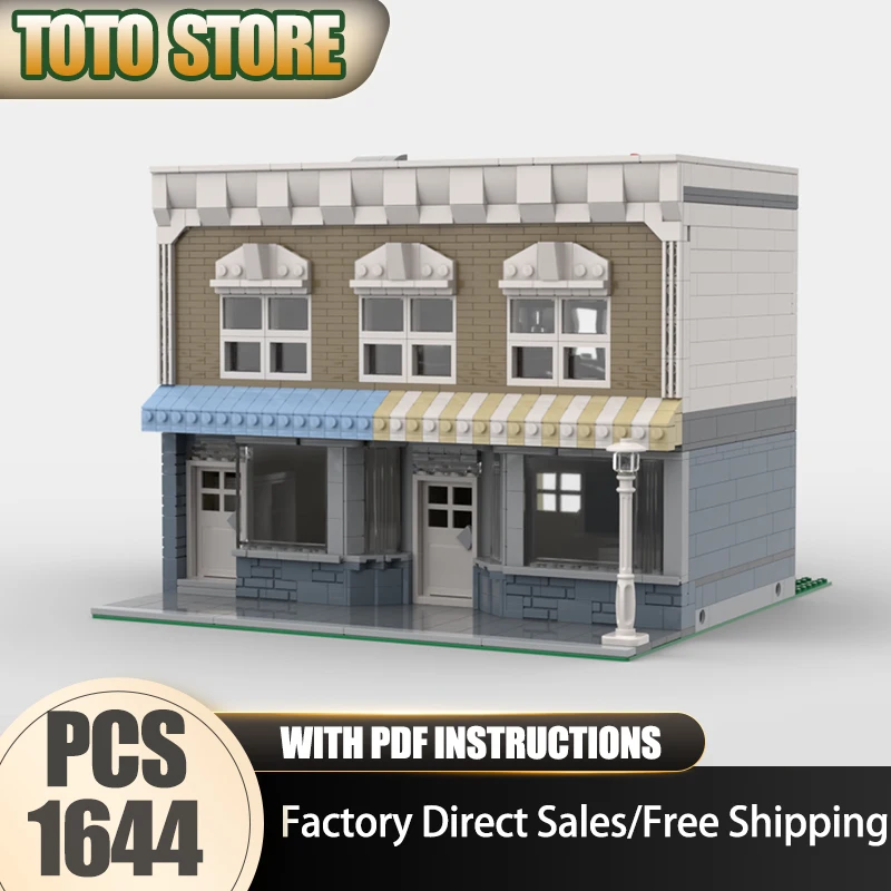 Модель City Street View Moc Building Bricks Модульная модель маленького городского магазина Технология Модульные блоки Рождественский набор DIY Игрушки Подарки
Модель City Street View Moc Building Bricks Модульная модель маленького городского магазина Технология Модульные блоки Рождественский набор DIY Игрушки Подарки