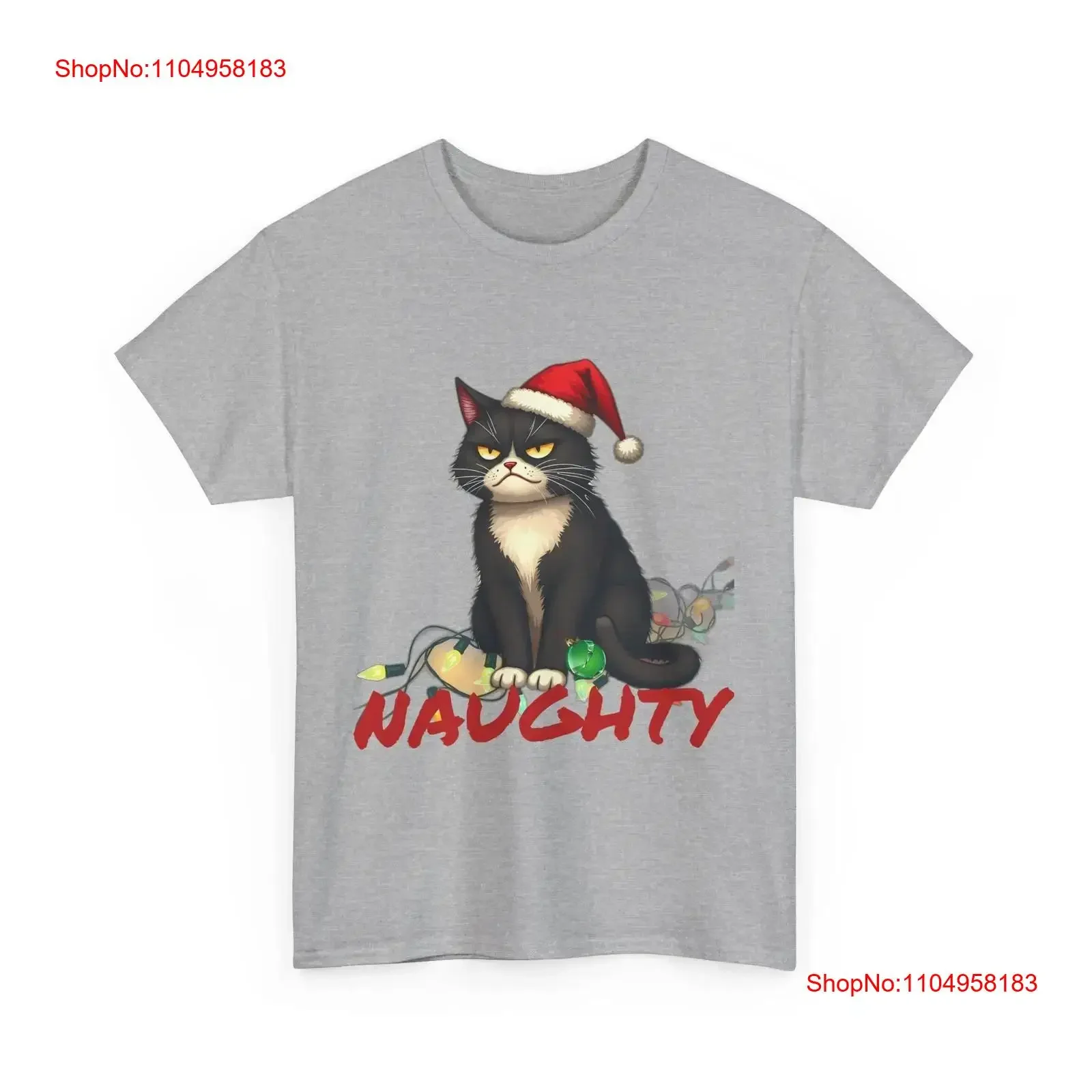 Naughty Cat Christmas T Shirt Funny Holiday Heavy Cotton vintage Washed Versatile fashion Casual streetwear Comfortable Unisex
Naughty Cat Christmas T Shirt Funny Holiday Heavy Cotton vintage Washed Versatile fashion Casual streetwear Comfortable Unisex