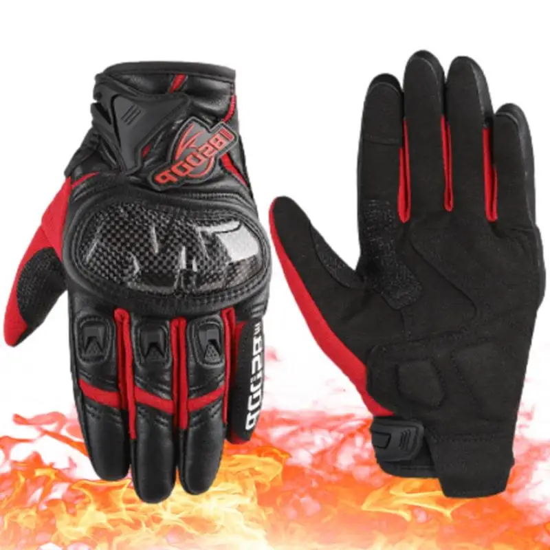 Motorbike Gloves For Men Carbon Fiber Cycling Gloves Bike Gloves Waterproof TouchScreen Mountain Bike Gloves With Anti Slip
Motorbike Gloves For Men Carbon Fiber Cycling Gloves Bike Gloves Waterproof TouchScreen Mountain Bike Gloves With Anti Slip