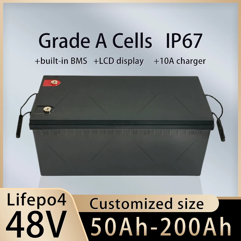 48v 150AH li-ion Lithium Replace power battery 48v 100Ah 50Ah 120Ah for Golf cart backup RV EV inverter Solar System +1charger
48v 150AH li-ion Lithium Replace power battery 48v 100Ah 50Ah 120Ah for Golf cart backup RV EV inverter Solar System +1charger