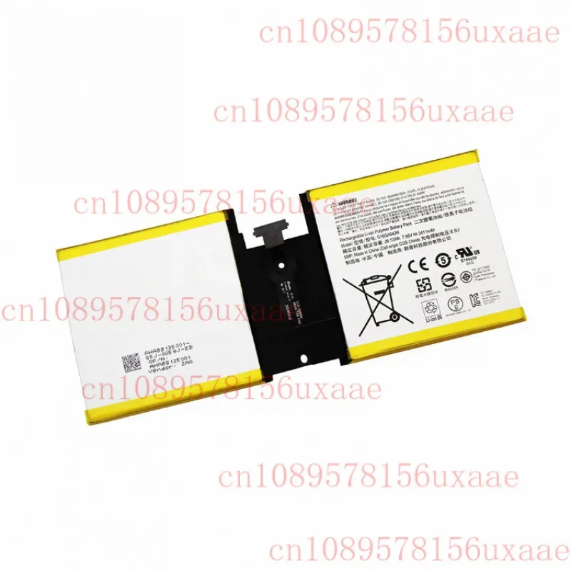 G16QA043H Аккумулятор для планшета Microsoft Surface GO 1824 7,66 В 26,12 Втч XMSJ
G16QA043H Аккумулятор для планшета Microsoft Surface GO 1824 7,66 В 26,12 Втч XMSJ