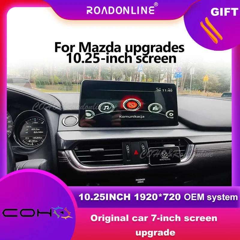 For Mazda upgrades 10.25-inch screen Applies to Mazda 2 CX-3/ Mazda 3 / Mazda 6 / Mazda CX-5 CX-8 / Mazda CX-9
For Mazda upgrades 10.25-inch screen Applies to Mazda 2 CX-3/ Mazda 3 / Mazda 6 / Mazda CX-5 CX-8 / Mazda CX-9