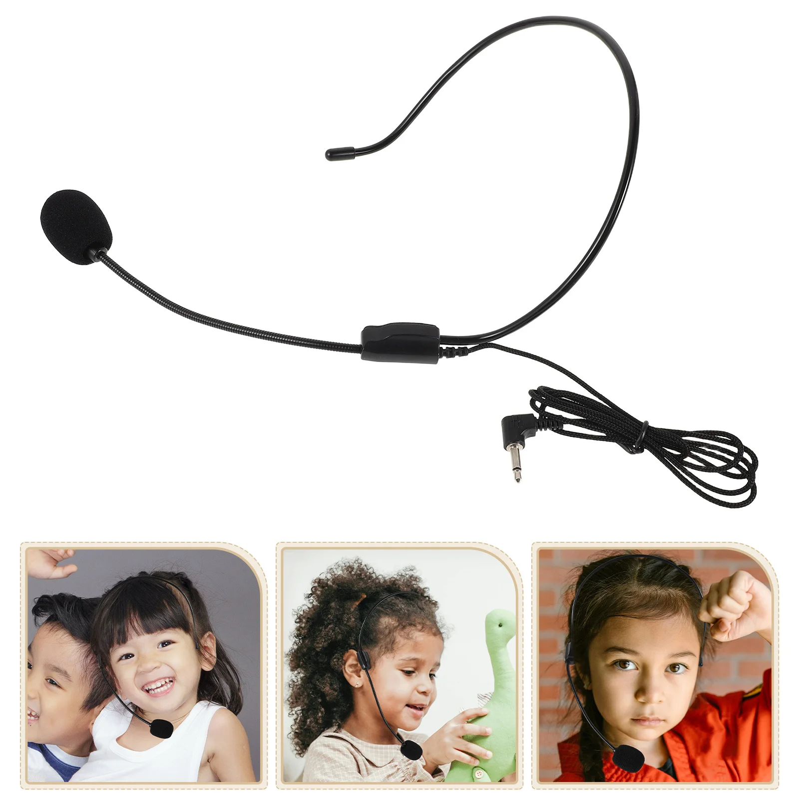 Lightweight Portable Realistic Headset Microphone Prop Black Simulation Mic for Stage Performance Dance Karaoke Party Cosplay
Lightweight Portable Realistic Headset Microphone Prop Black Simulation Mic for Stage Performance Dance Karaoke Party Cosplay