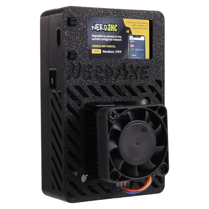 Top-Nerdaxe Nerdminer Miner 500Gh/S BM1366 ASIC Chip Bitaxe Lottery Mining Miner Solo Lottery BTC Miner
Top-Nerdaxe Nerdminer Miner 500Gh/S BM1366 ASIC Chip Bitaxe Lottery Mining Miner Solo Lottery BTC Miner