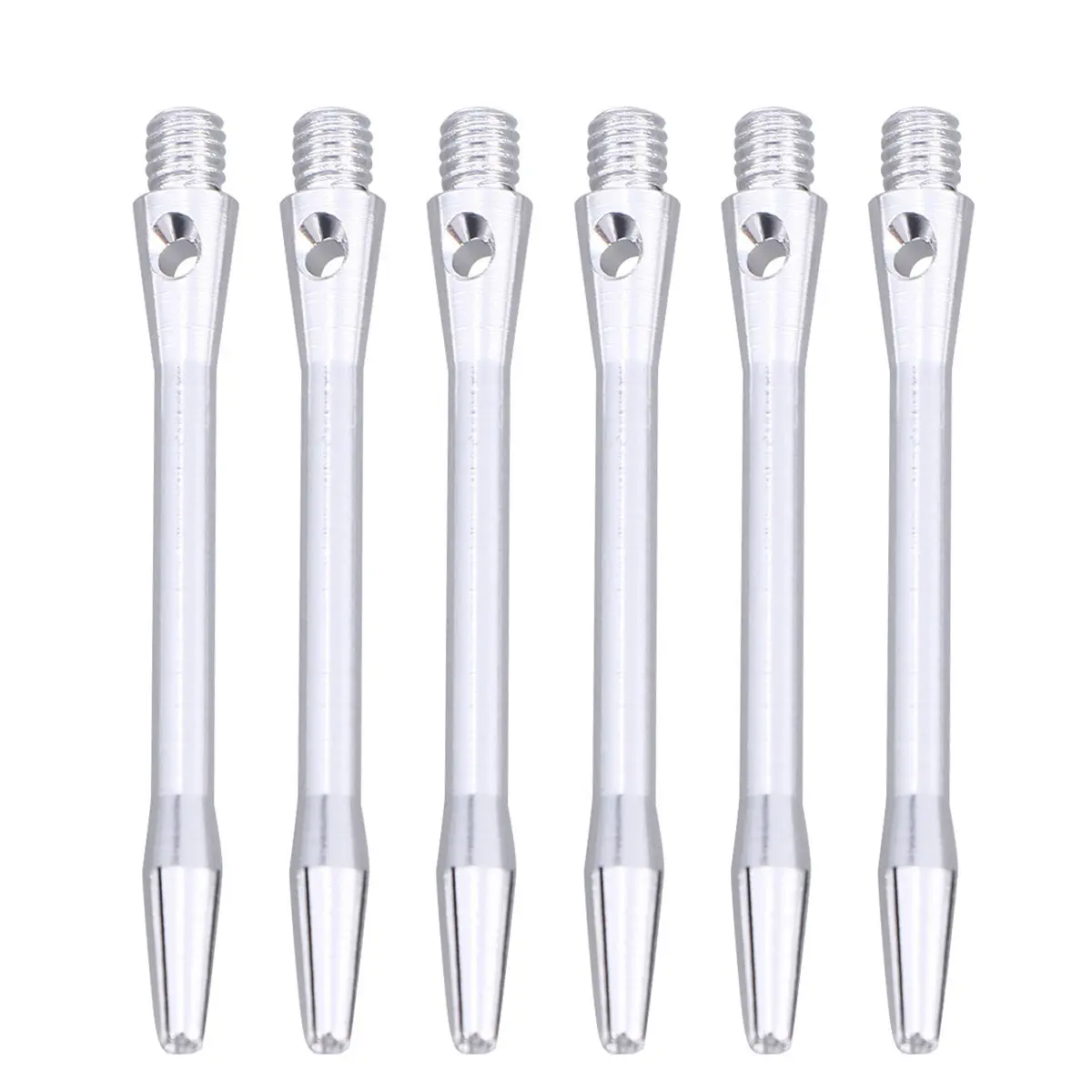 12Pcs Aluminium Alloy Dart Shafts 48Mm Medium Length 2Ba Standard Thread for Steel Tips High Quality Metal Accessories
12Pcs Aluminium Alloy Dart Shafts 48Mm Medium Length 2Ba Standard Thread for Steel Tips High Quality Metal Accessories