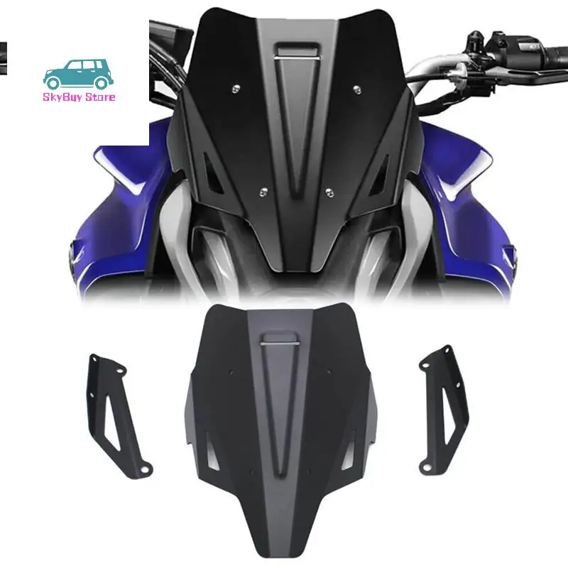 Motorcycle Front Windshield Windscreen For Yamaha MT07 MT-07 FZ07 2021-2024 Motorcycle Wind Deflector
Motorcycle Front Windshield Windscreen For Yamaha MT07 MT-07 FZ07 2021-2024 Motorcycle Wind Deflector