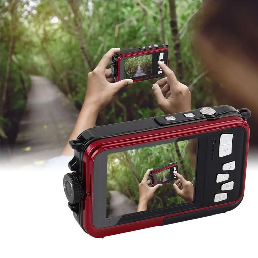 24 Million Pixel Dual-Screen Underwater Waterproof High-definition Digital Camera Point-and-shoot Digital Camera Vlog Camera
24 Million Pixel Dual-Screen Underwater Waterproof High-definition Digital Camera Point-and-shoot Digital Camera Vlog Camera