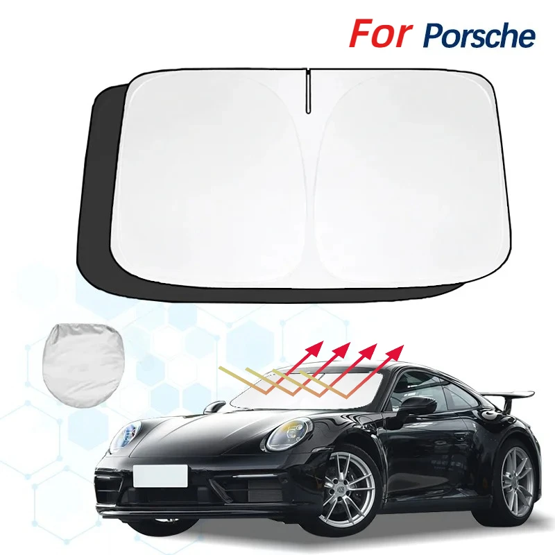 For Porsche 911 GT3 991 997 996 993 92 Windshield Sun Shade Sunshade Sun Visor Protector Foldable Blocks UV Rays Keep Car Cooler
For Porsche 911 GT3 991 997 996 993 92 Windshield Sun Shade Sunshade Sun Visor Protector Foldable Blocks UV Rays Keep Car Cooler