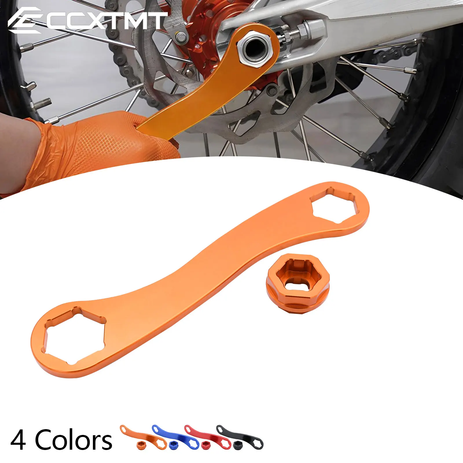 CNC Front Rear Wheel Axle Wrench Removal Tool For KTM SX SXF XC XCF EXC EXCF 125-530 390 Duke 690 790 890 Adventure R S T 1290
CNC Front Rear Wheel Axle Wrench Removal Tool For KTM SX SXF XC XCF EXC EXCF 125-530 390 Duke 690 790 890 Adventure R S T 1290