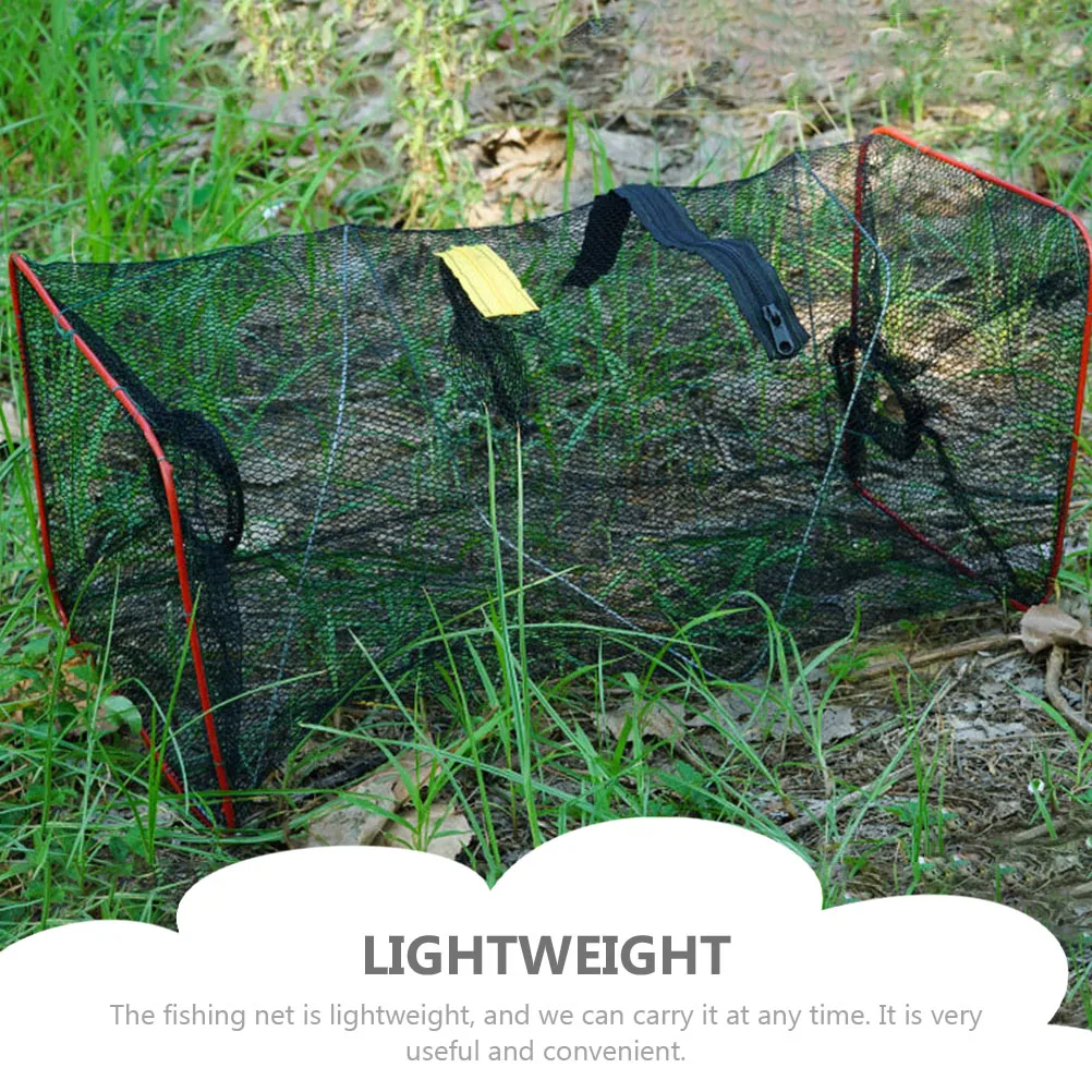 3 Pcs Folding Fishing Net Minnow Trap Collapsible Casting Craw Foldable Crabbing Equipment Pocket
3 Pcs Folding Fishing Net Minnow Trap Collapsible Casting Craw Foldable Crabbing Equipment Pocket