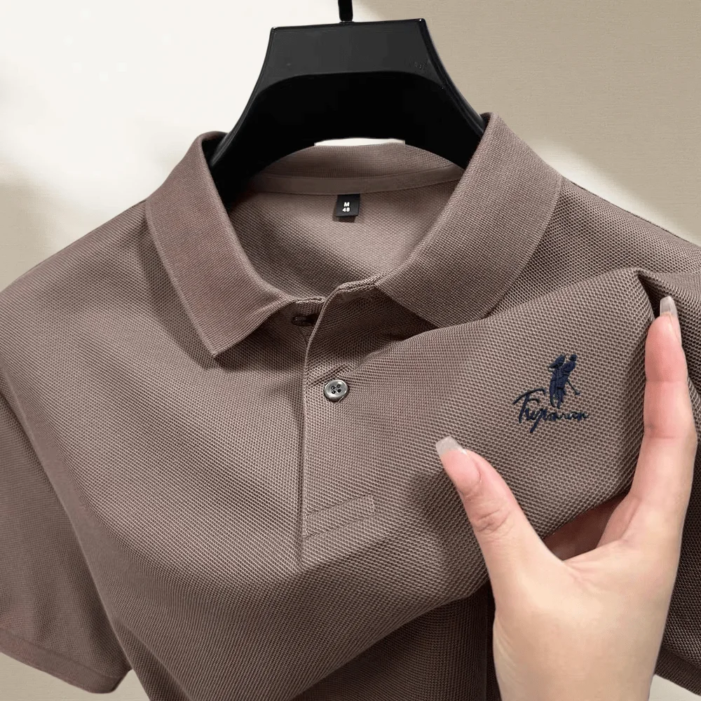 100% чистый хлопок Мода Мужской гольф Бизнес - отдых POLO Футболка Новый летний комфортабельный рубашка Половина рукава
100% чистый хлопок Мода Мужской гольф Бизнес - отдых POLO Футболка Новый летний комфортабельный рубашка Половина рукава