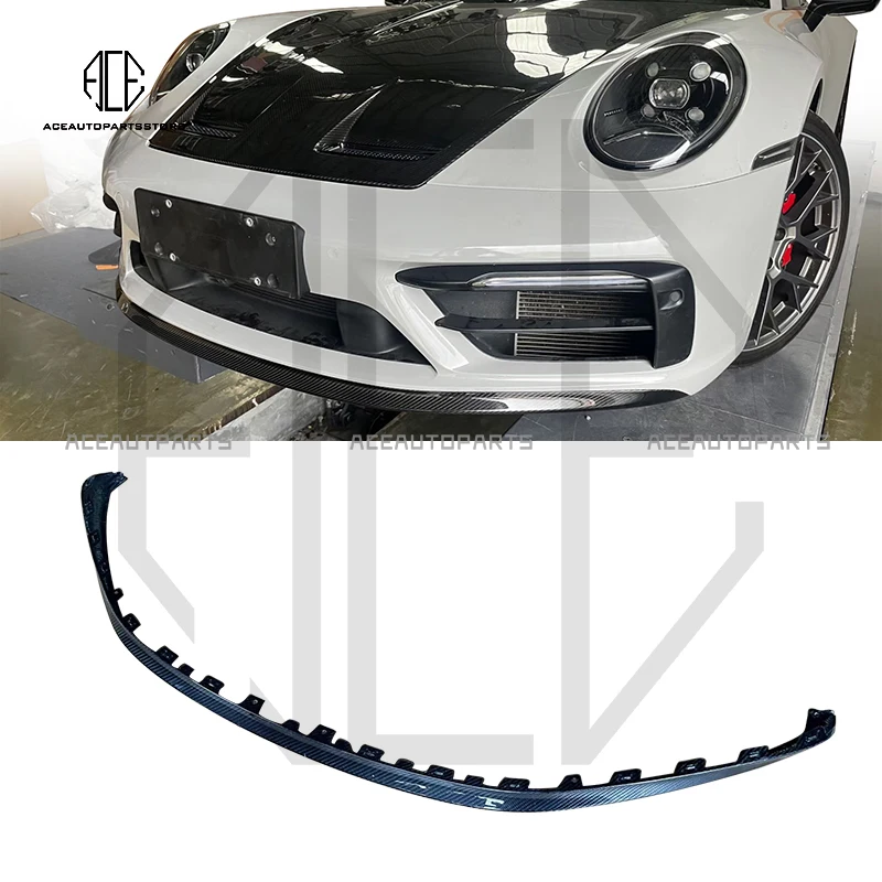 OEM style high-quality 3K dry carbon fiber front lip front bumper lip for Porsche 992 body kit
OEM style high-quality 3K dry carbon fiber front lip front bumper lip for Porsche 992 body kit