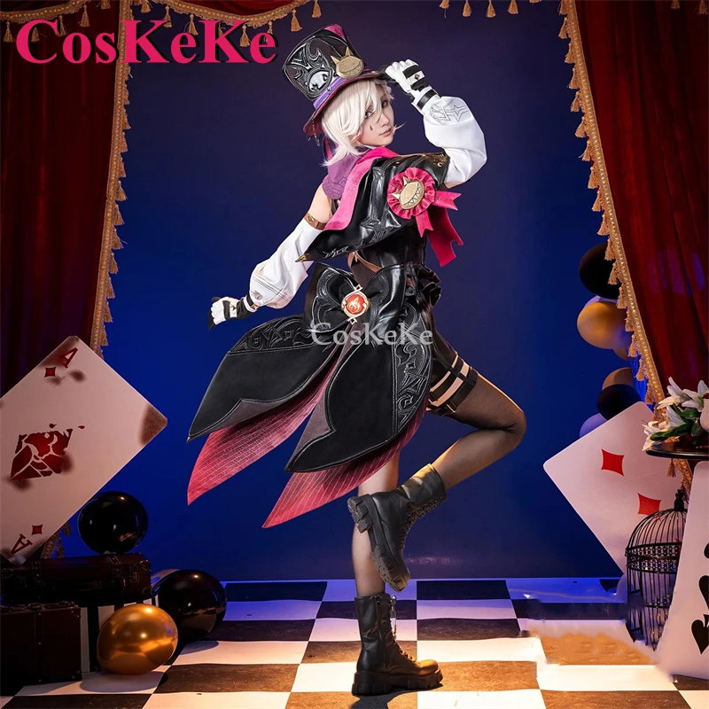 CosKeKe Lyney Cosplay Game Anime Genshin Impact Costume Sweet Gorgeous Combat Uniforms Halloween Party Role Play Clothing New
CosKeKe Lyney Cosplay Game Anime Genshin Impact Costume Sweet Gorgeous Combat Uniforms Halloween Party Role Play Clothing New