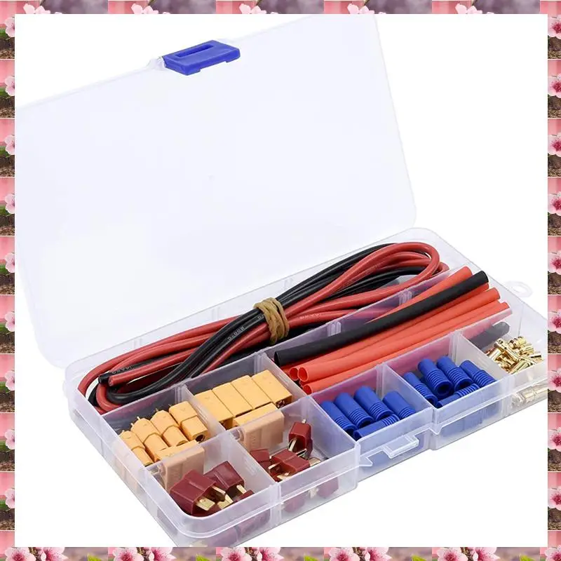 2025 T Plug / XT60 / EC3 Male & Female Plug Adapter Connectors With 14AWG Silicone Wire And Shrink Tube For RC FPV Drone,T Plug
2025 T Plug / XT60 / EC3 Male & Female Plug Adapter Connectors With 14AWG Silicone Wire And Shrink Tube For RC FPV Drone,T Plug