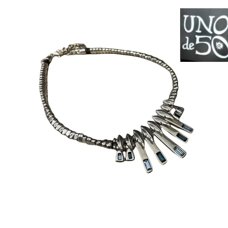 2024 Selling Exquisite High Quality UNO DE 50 Fashion Classic 925 Necklace Jewelry Romantic Holiday Gift
2024 Selling Exquisite High Quality UNO DE 50 Fashion Classic 925 Necklace Jewelry Romantic Holiday Gift