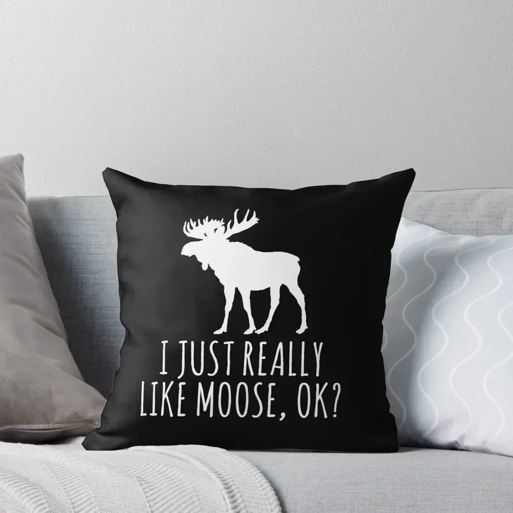 I Just Really Like Moose OK Funny Moose Lover Throw Pillow pillowcases for sofa cushions christmas supplies pillow
I Just Really Like Moose OK Funny Moose Lover Throw Pillow pillowcases for sofa cushions christmas supplies pillow
